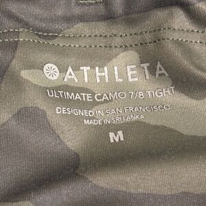 Athleta Olive Green Leggings